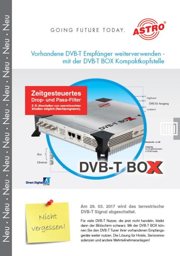 DVB-T BOX - 12 x DVB-S[2] in DVB-T