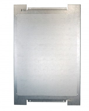 perforated metal plate for wall mounting 400 x 600 mm zinc-coated steel