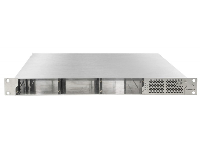 Product: U 100-230, Base unit for mounting up to 3 plugin modules of the U 100 series