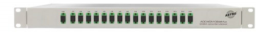 Optical demultiplexer, 16x, CWDM wavelength on request, optical connectors: SC/APC, single mode fibre, 19"-1RU