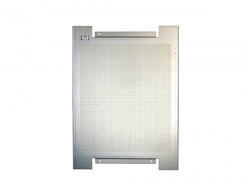 perforated metal plate for wall mounting 300 x 400 mm zinc-coated steel