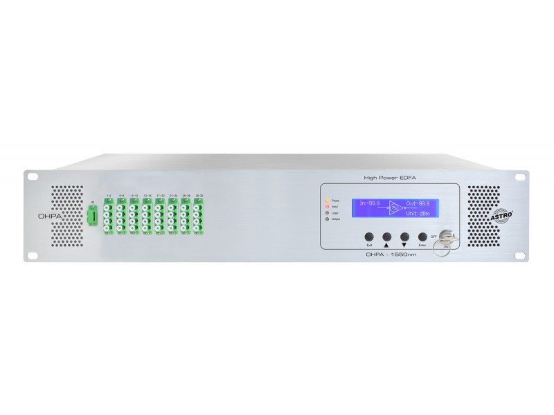 Product: OHPA-32190 AC, Optical high power amplifier 32 x 19 dBm