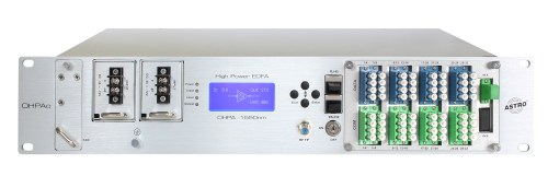 Product: OHPAo-32170 WDM DC, Optical high power amplifier 32 x 17 dBm DC power supply