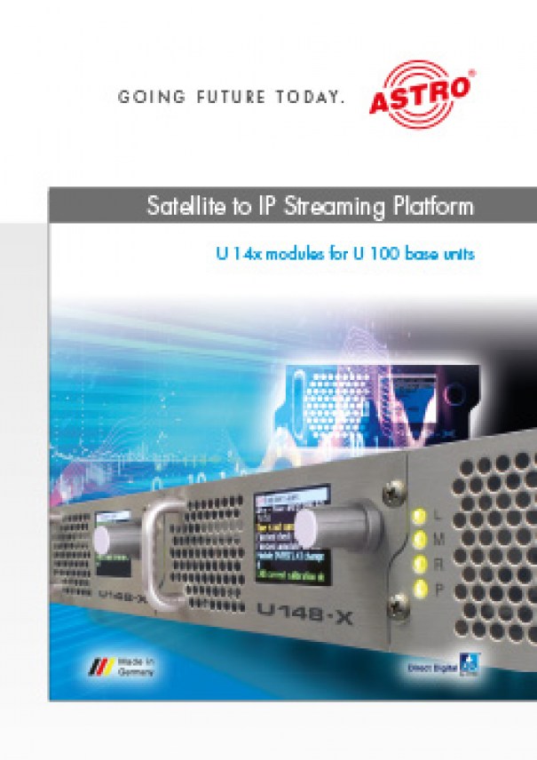 Satellite to IP Streaming Platform