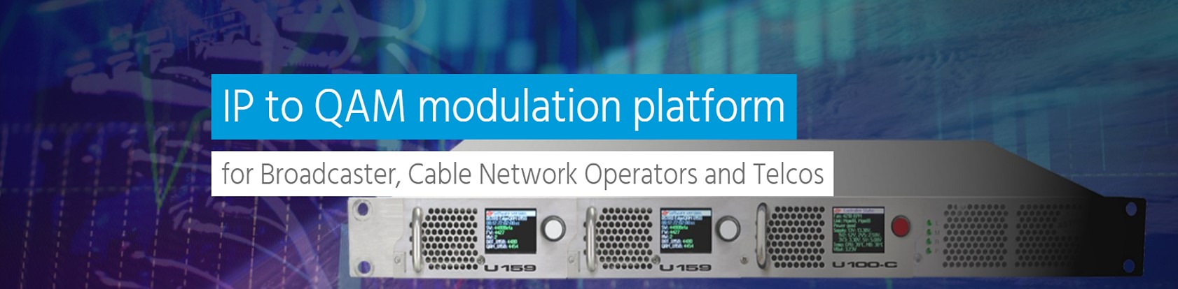 IP to QAM modulation