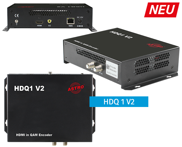 HDQ1 V2 HDMI Signale in die Fernsehumgebung einspeisen