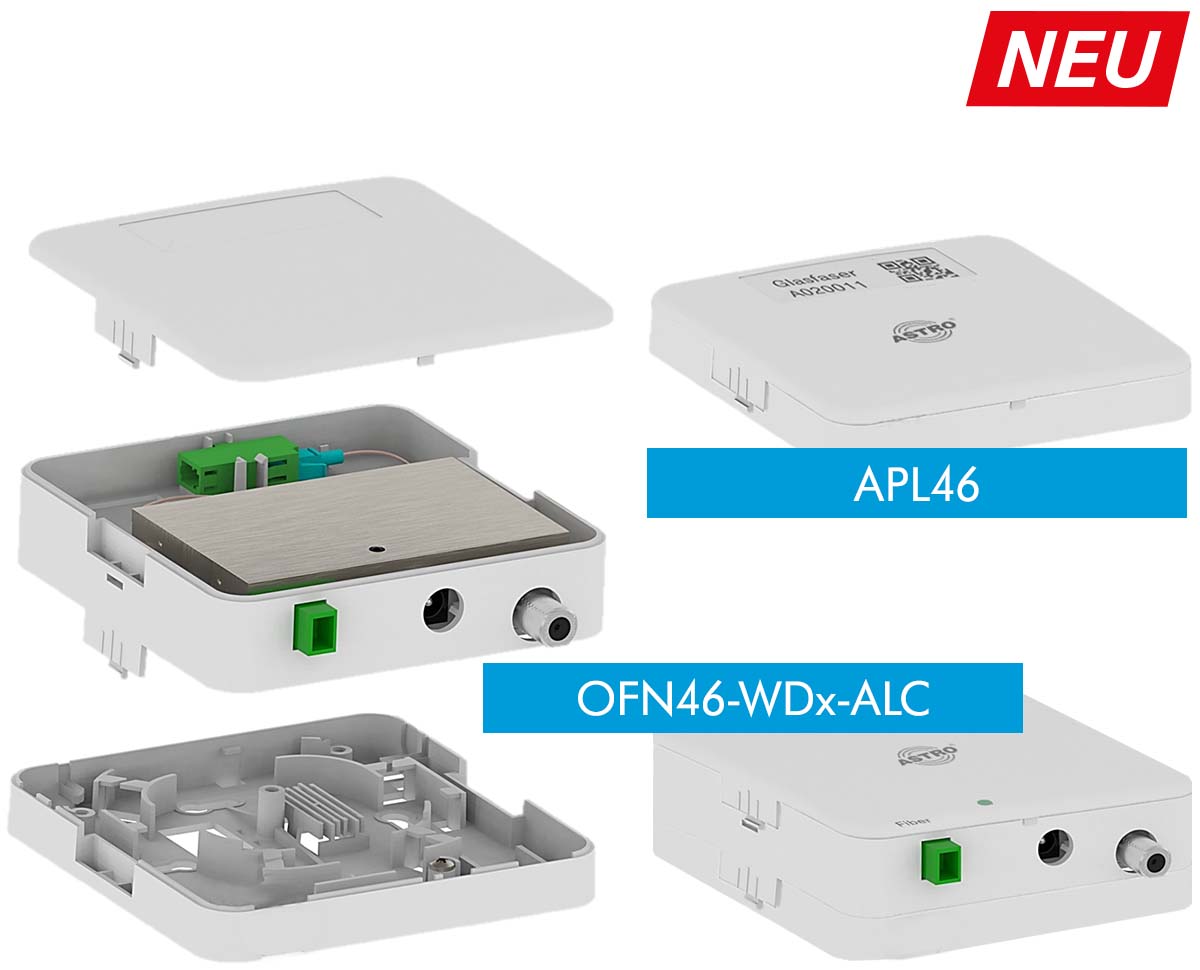 OFN46 mit Glasfaserablage