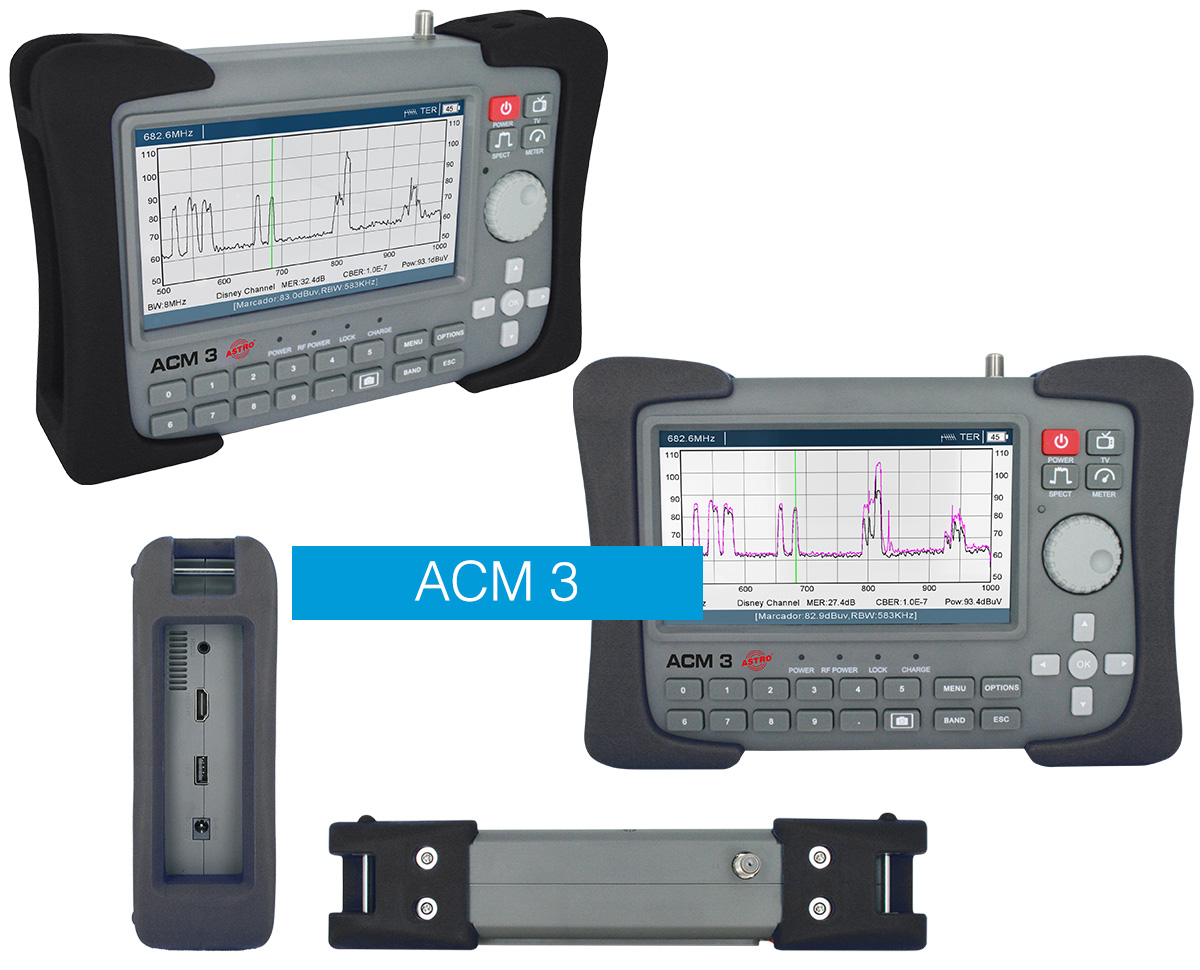 Messtechnik: mit dem ACM 3 SAT Signale einmessen