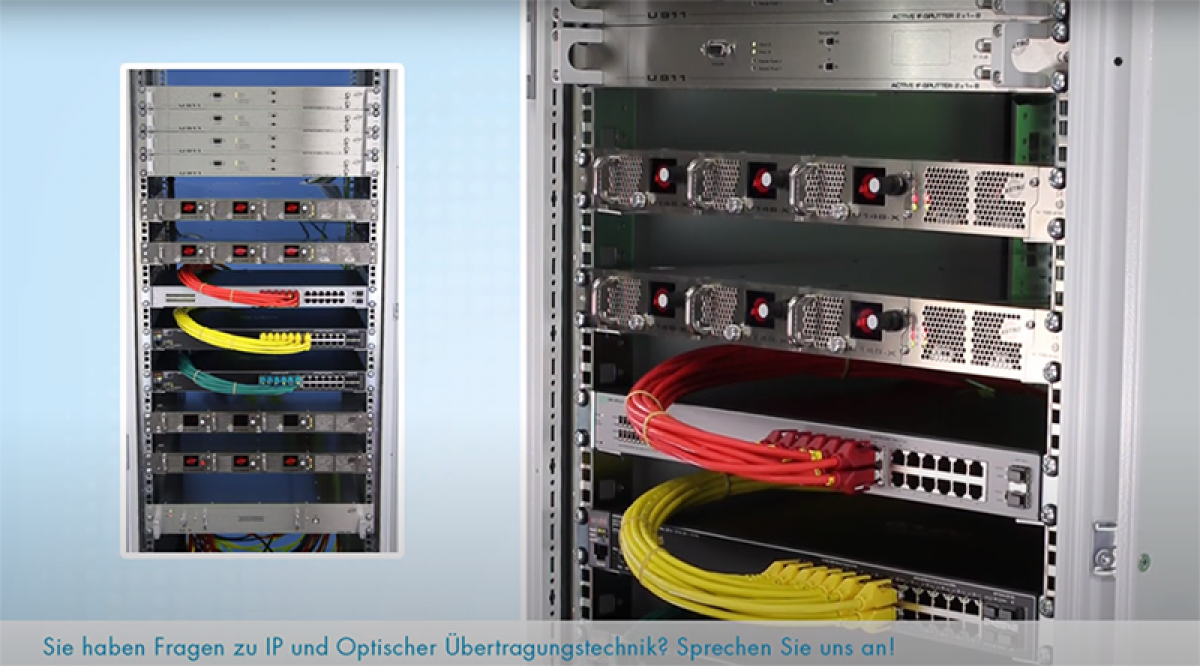 installation of an IP headend system on video