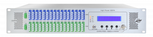 Product: OHPA-64160-WDM-S DC, Optical amplifier with WDM and input switch