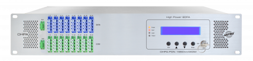 Produktabbildung OHPA-32180-WDM-S AC, Optischer Verstärker mit WDM und Eingangsschalter