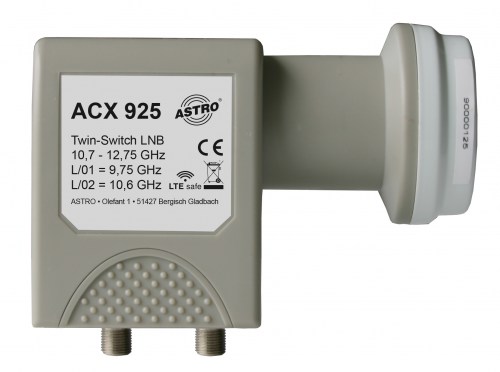 Produktabbildung ACX 925, Twin-Speisesystem