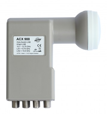 Product: ACX 988, Octo universal feed with integrated multiswitch