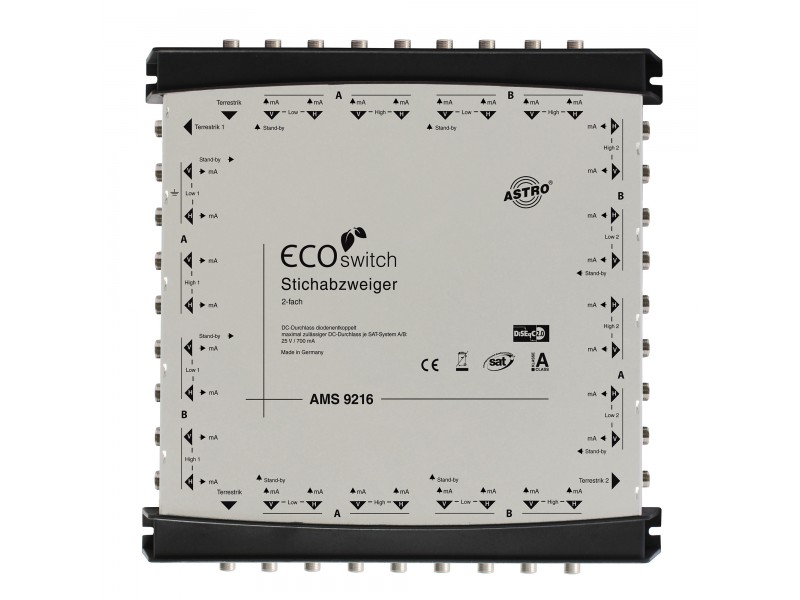 Produktabbildung AMS 9216 ECOswitch, Hochwertiger Kaskadenabzweiger