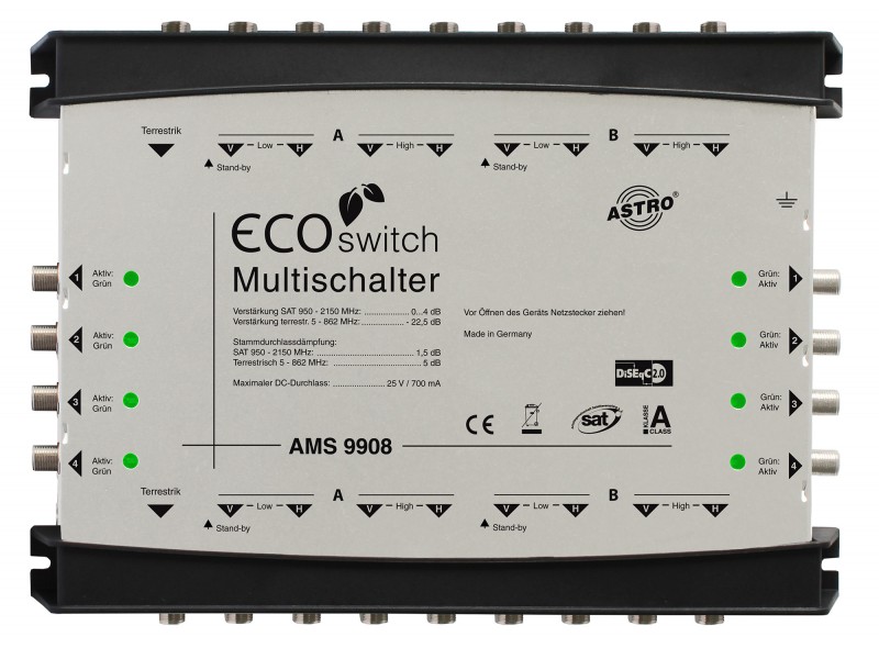 Product: AMS 9908 ECOswitch, Premium cascade extension module