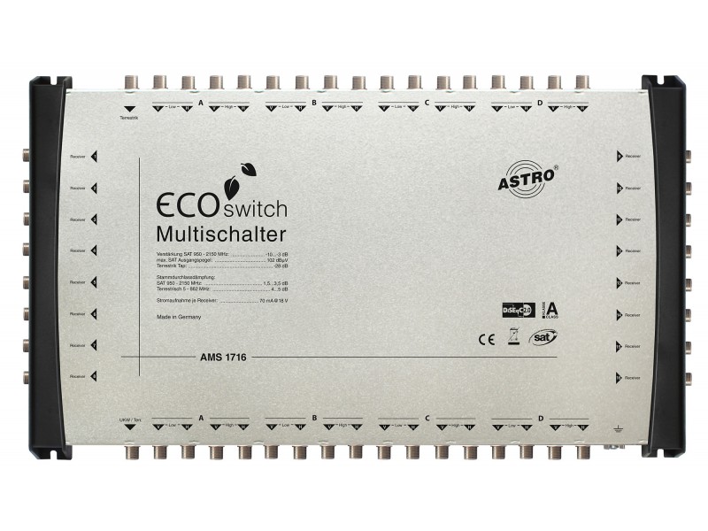 Produktabbildung AMS 1716 ECOswitch, Hochwertige Kaskadenerweiterung