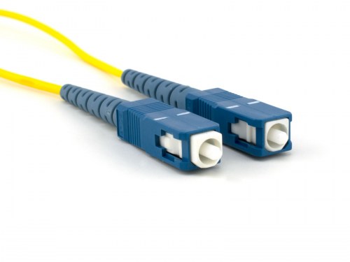 Optical patch cable SC/PC to SC/PC connector, 2m