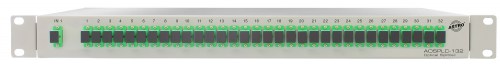 Optical splitter, 1 x 32, SC/APC, 19"-1HU