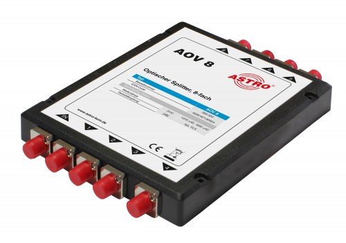 AOV 8 optical 8-way splitter