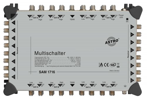 Kaskadierbarer Multischalter