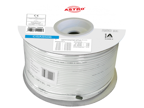 Product: CSA 9506/250, House installation cable for terrestrial, cable TV and SAT