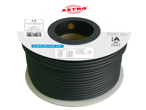 Product: CSA 9511A HF/100, House installation cable for terrestrial, cable TV and SAT
