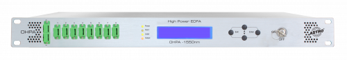 Product: OHPA-08130-S DC, Optical amplifier with input switch