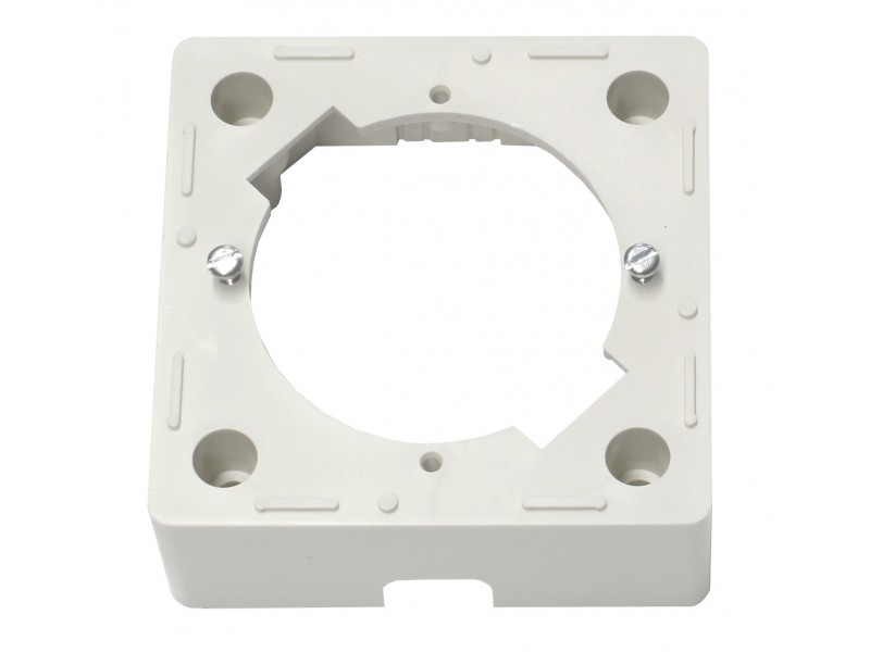 Product: GUS 400, Wall mounting socket for wall outlets of the GUT series