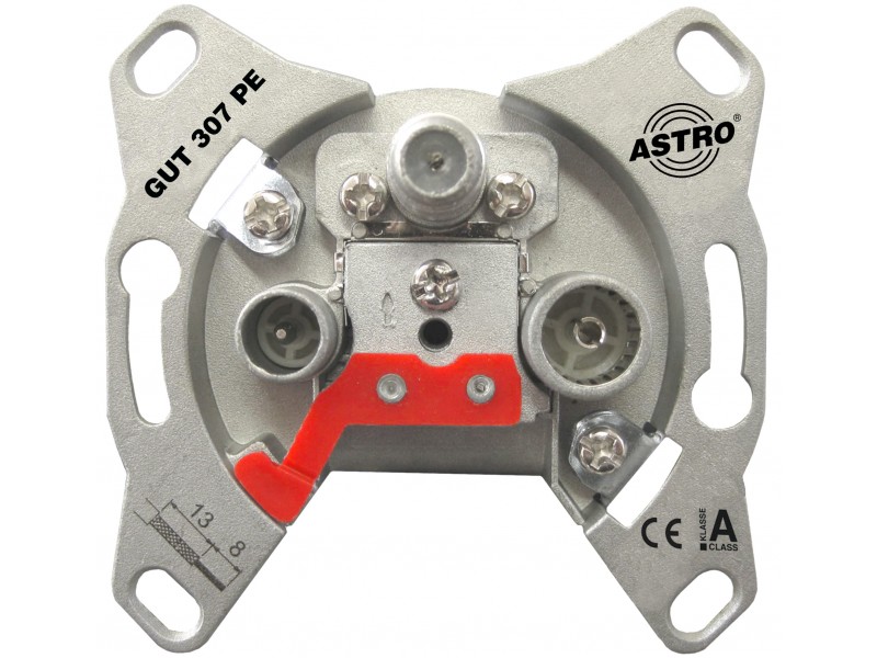 Produktabbildung GUT 307 PE, Adressierbare UNICABLE-Anschlussdose