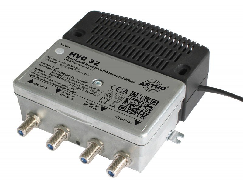 Product: HVC 32, Universal broadband amplifier