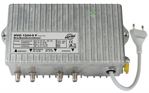 HVO 1244-0 Modularer DOCSIS 3.1 Verstärker