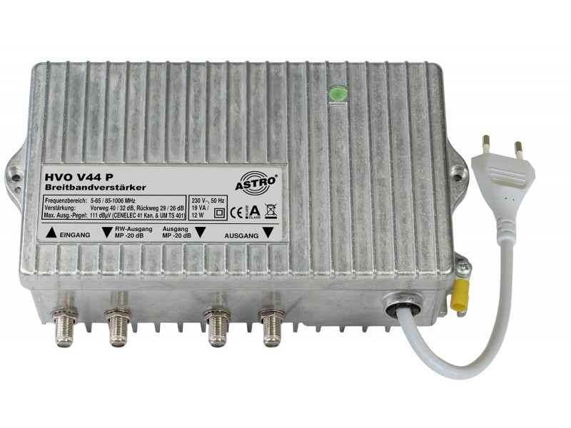 Product: HVO V44 P, Broadband amplifier