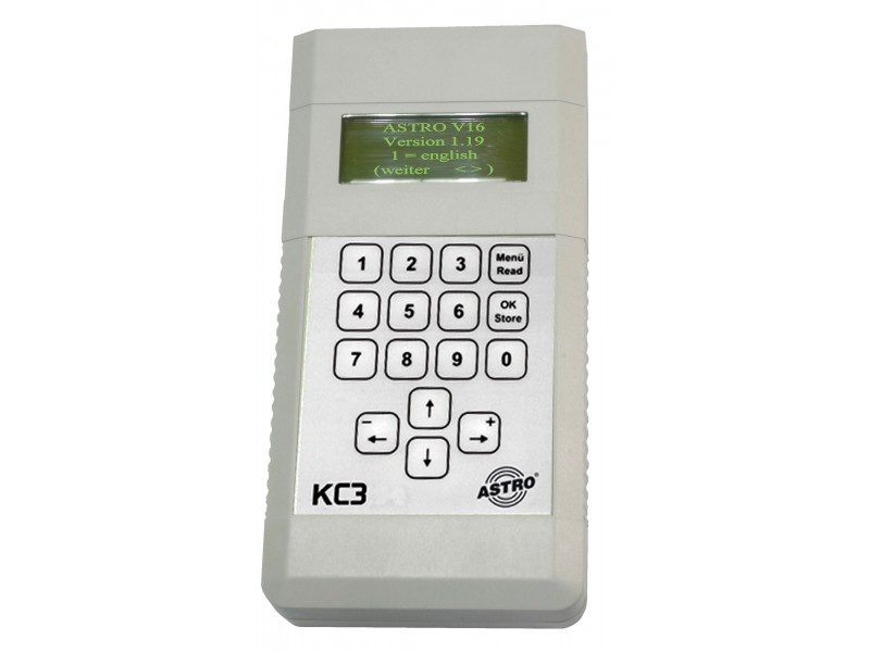 Produktabbildung KC 3, Externe Progammiereinheit für ASTRO-Kopfstellenkomponenten (Handheld)