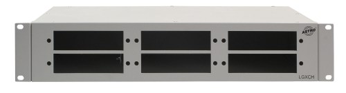 LGX CH 19" Montagepanel für 6 x LGX Module, 19"- 2 HU