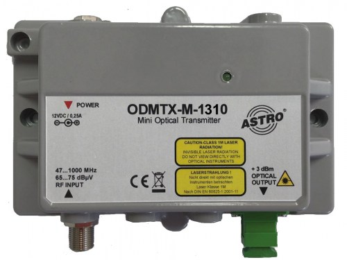 Directly modulated optical mini transmitter 1x3.0dBm