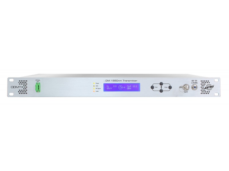 Product: ODMTX-1550-10 AC, Direct modulated optical transmitter