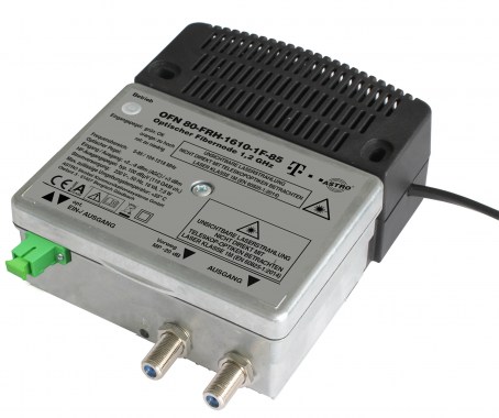 Compact optical CATV receiver