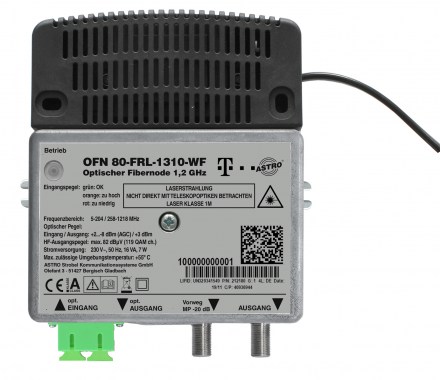 Optical Fiber Node 1.2 GHz