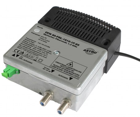 Compact optical CATV receiver