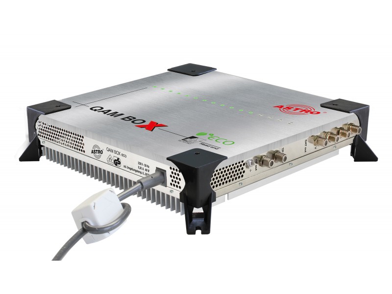 Product: QAM BOX eco 12, Compact head-end DVB-S2 to QAM