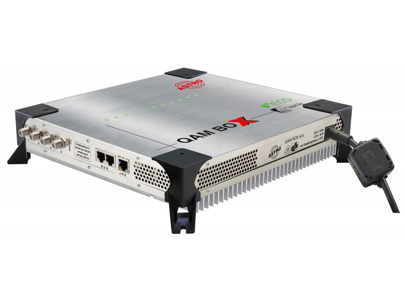 Product: QAM BOX eco 16, Compact head-end DVB-S2 to QAM