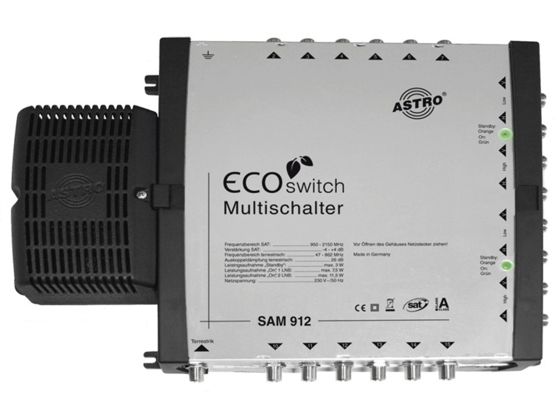 Produktabbildung SAM 912 ECOswitch, Preisgünstiger Multischalter