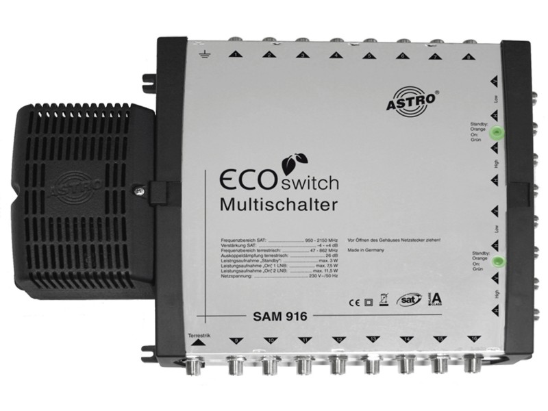 Produktabbildung SAM 916 ECOswitch, Preisgünstiger Multischalter