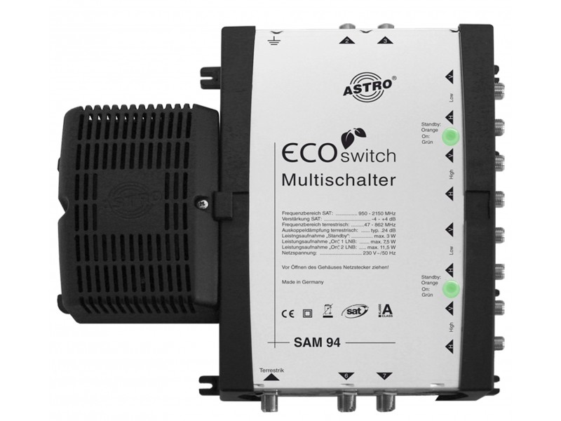 Product: SAM 94 ECOswitch, Budget-priced multiswitch