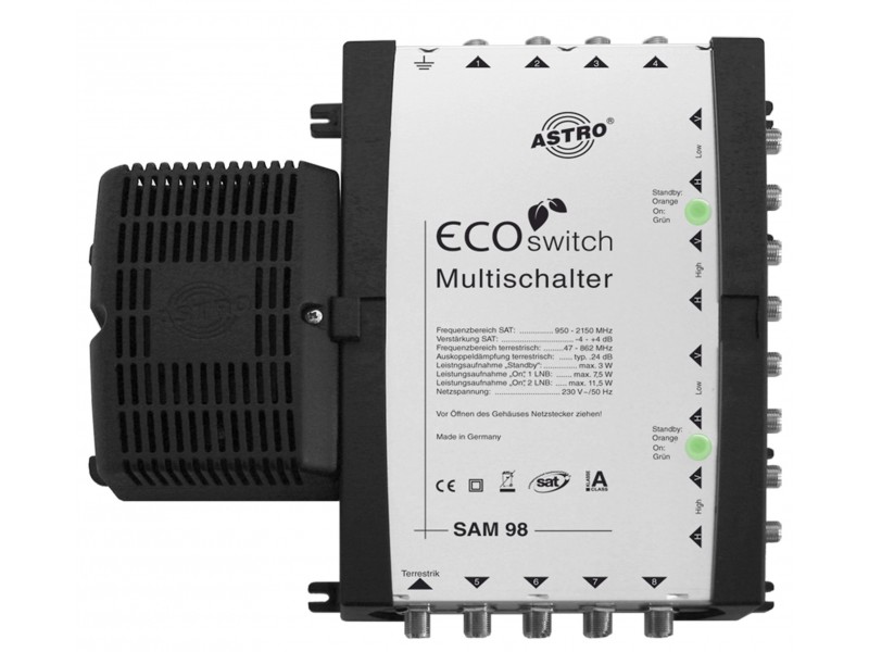 Product: SAM 98 ECOswitch, Budget-priced multiswitch