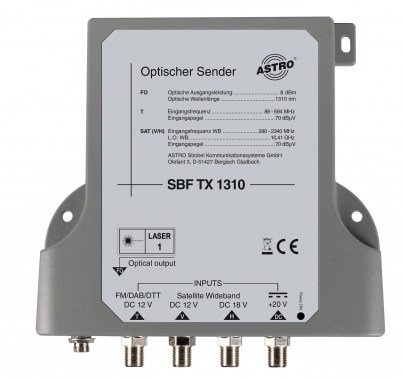 SBF TX 1310 optical transmitter