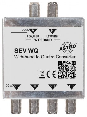 Converter from Wideband to Quatro