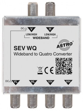 Umsetzer von Wideband auf Quatro