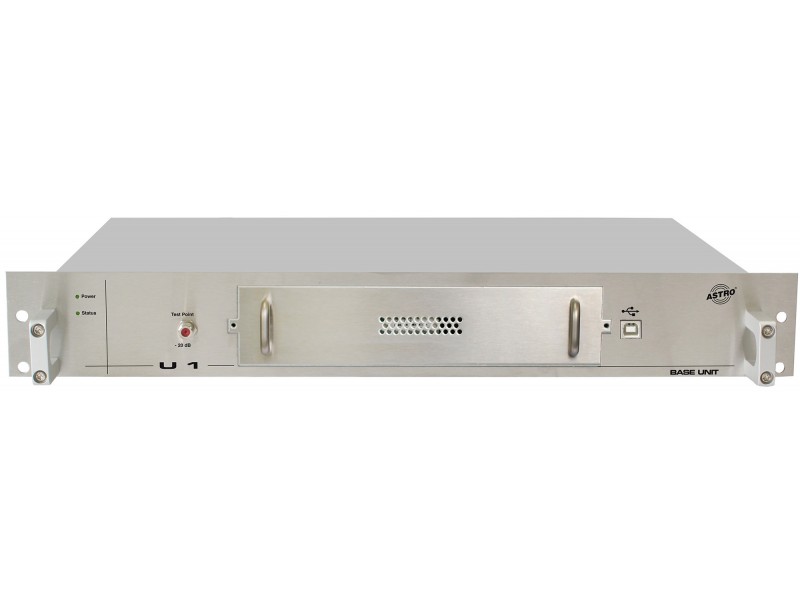 Product: U 1 CI, Base unit for mounting one plugin card of the X or V series with CI interface