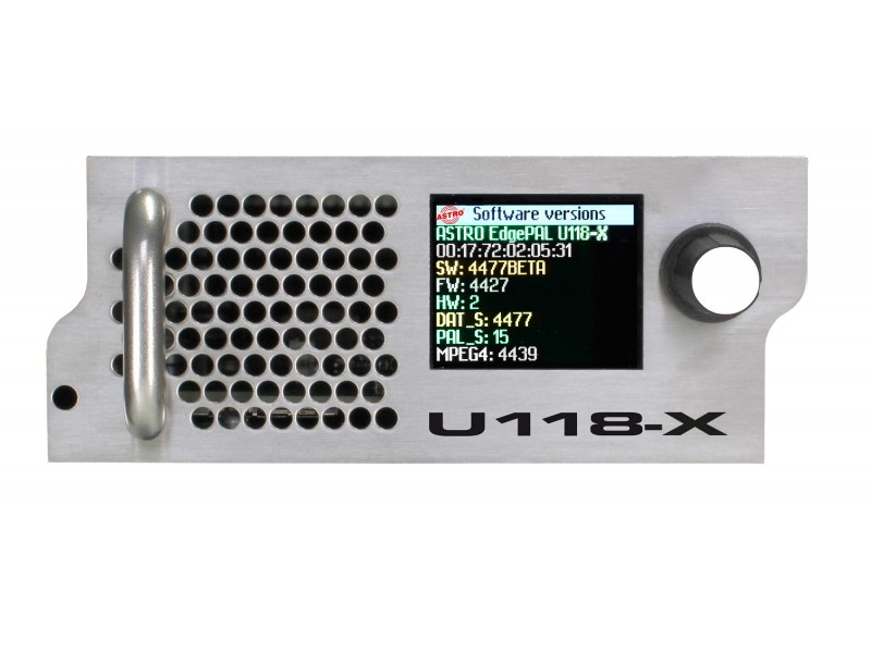 Product: U 118-X, Signal converter IP to PAL / NTSC